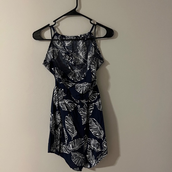 Tropical Halter Romper - Picture 2 of 2